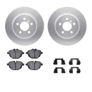 R1 Concepts WDWH1-31075 Brake Rotor- Carbon Coated W/ Ceramic Pads & Hdw